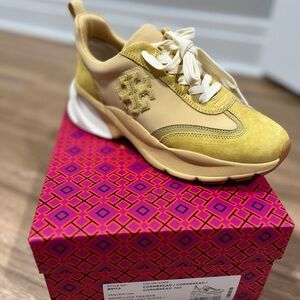 Tory Burch Women's Cornbread Yellow Sneakers